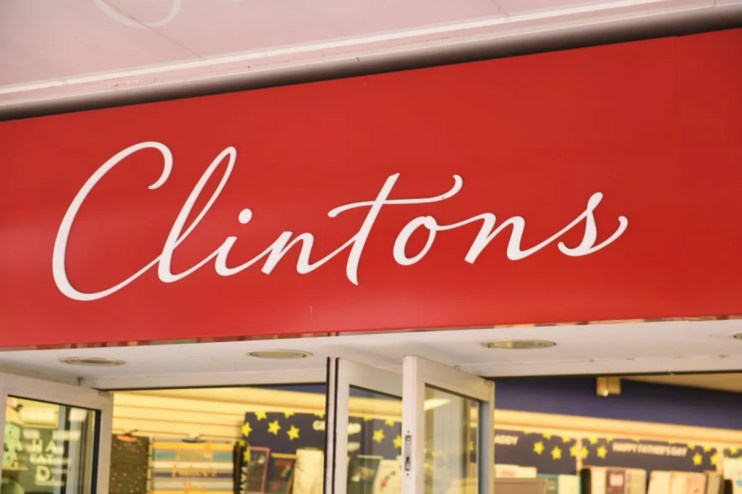 Clintons has returned to profit.