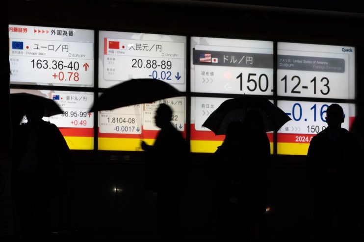 Japan's markets have been among the hardest hit by the tariffs. (Photo by Tomohiro Ohsumi/Getty Images)