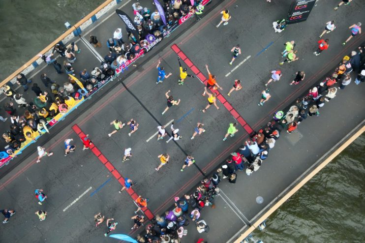 The London Marathon attracts 50,000 runners and more than 800,000 applicants