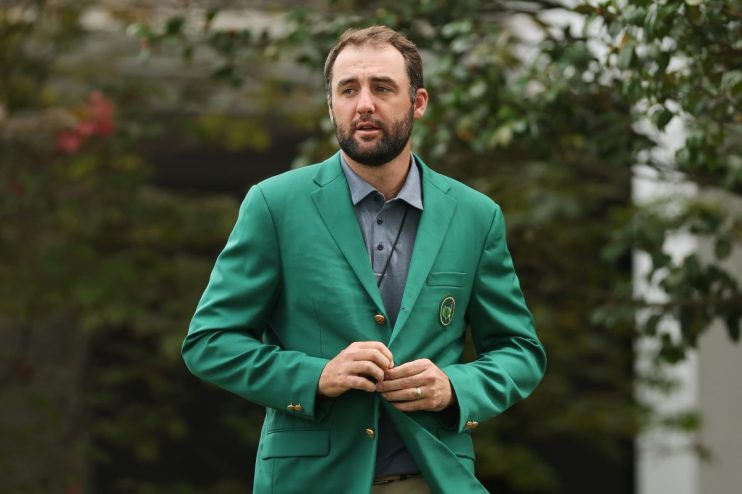 Scottie Scheffler is bidding for back-to-back Masters wins