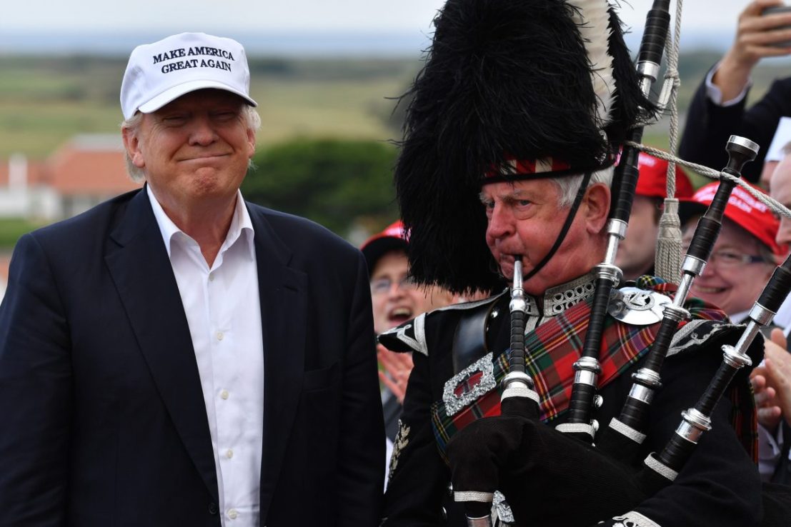 Turnberry hasn't hosted the Open since Trump bought the course in 2014