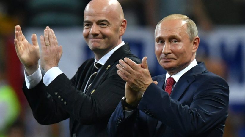 Gianni Infantino wants Russia to return to football as part of a peace deal for Ukraine