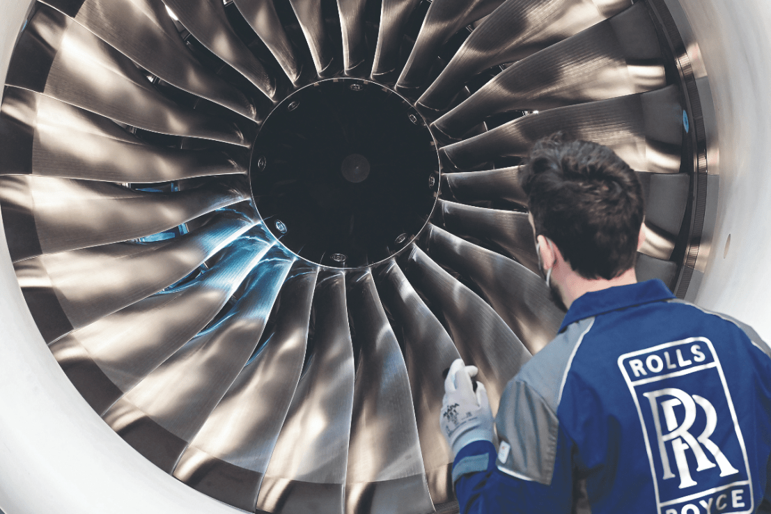 FTSE 100 giant Rolls-Royce is worth more than £60bn. Credit - Getty.