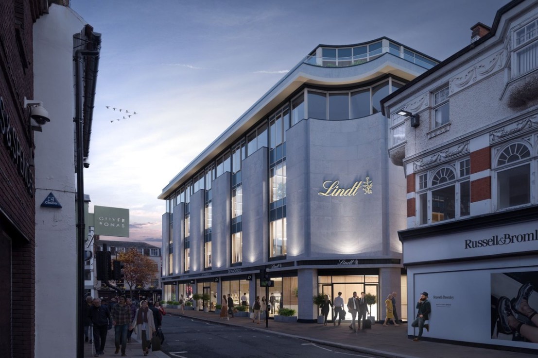 The UK headquarters of Lindt has been put up for sale. 