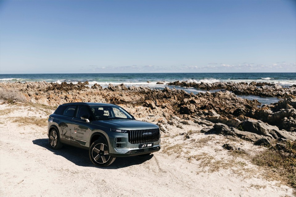 The new Jaecoo 7, being put through its paces in South Africa