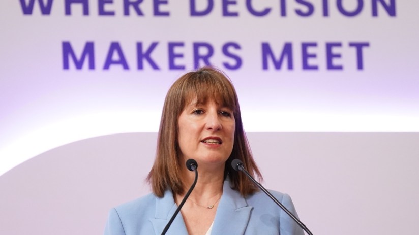 Rachel Reeves delivered a keynote address at Innovate Finance Global Summit. (Image: Stefan Rousseau/PA)
