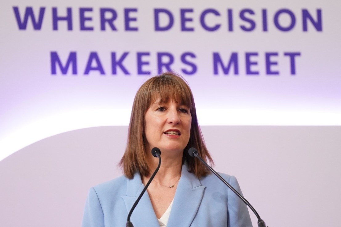 Rachel Reeves delivered a keynote address at Innovate Finance Global Summit. (Image: Stefan Rousseau/PA)
