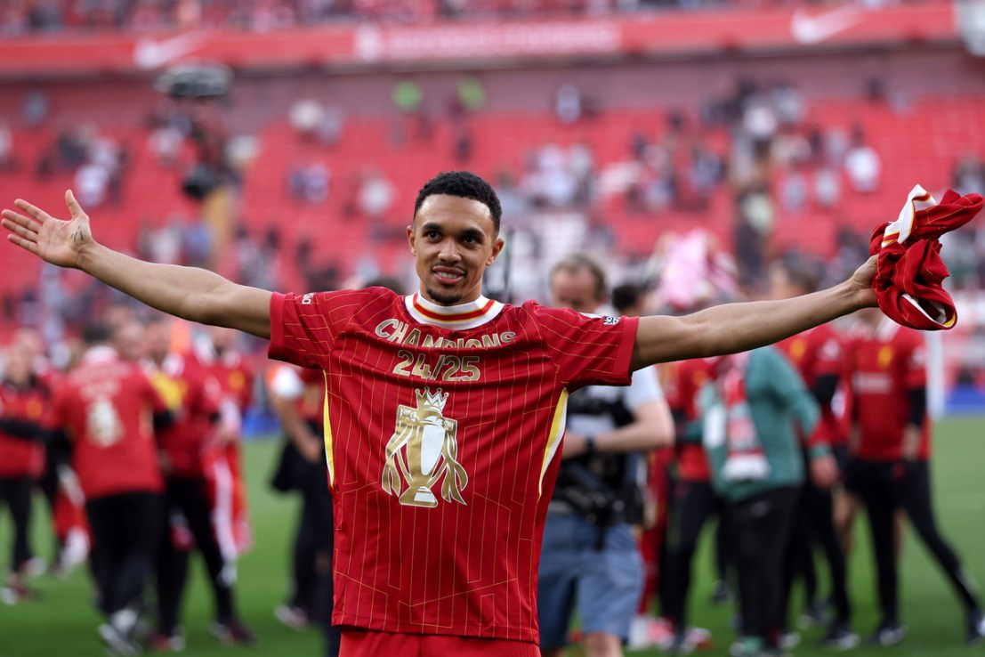 Trent Alexander-Arnold is tipped to join Real Madrid after leaving Liverpool this summer (Image: Getty)