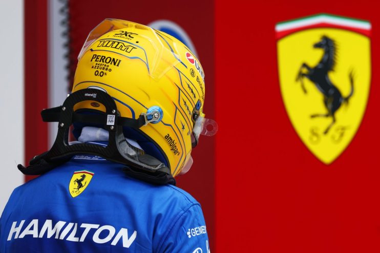 Lewis Hamilton clashed with Ferrari engineers as he vied with Charles Leclerc at the Miami Grand Prix