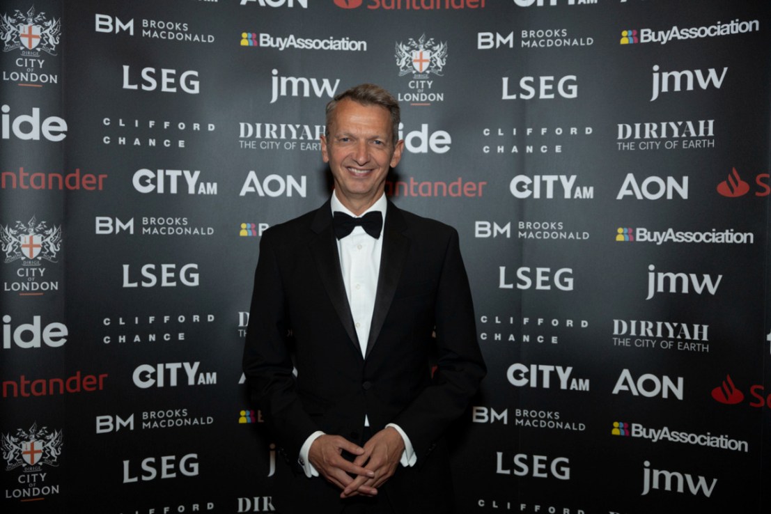 Andy Haldane addressed the City AM Awards