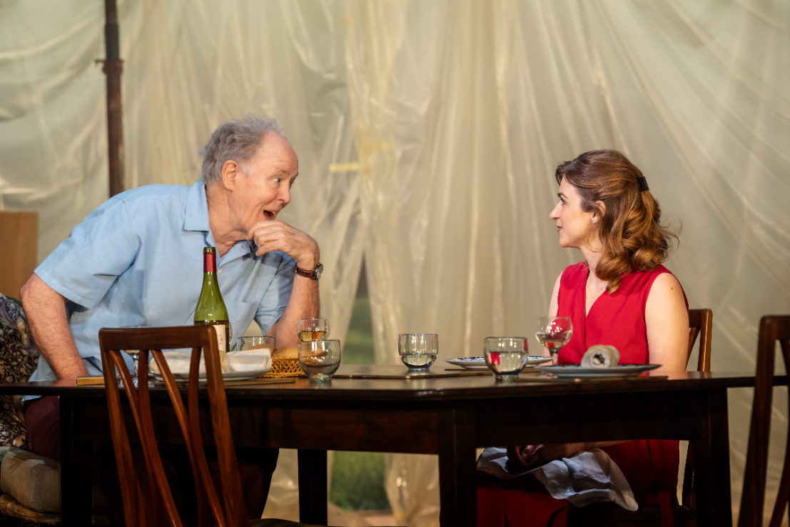 Giant play review: John Lithgow commands as Roald Dahl