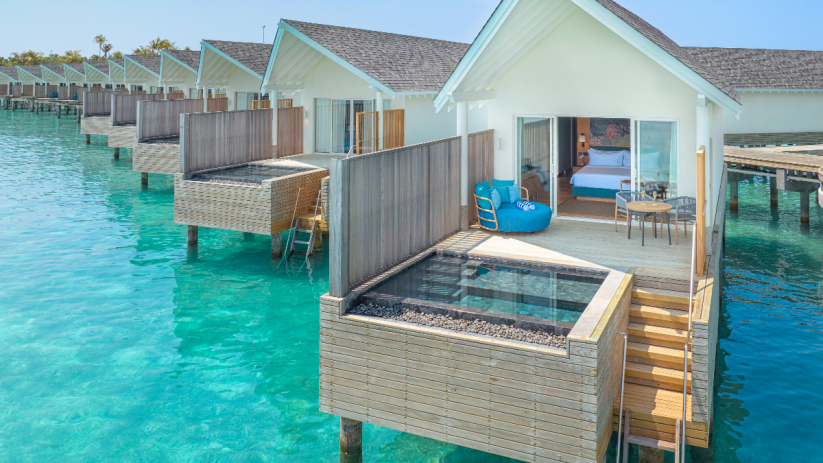 Ruth went all-inclusive in the Maldives