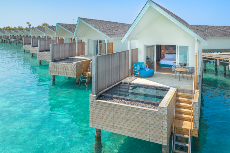 Ruth went all-inclusive in the Maldives