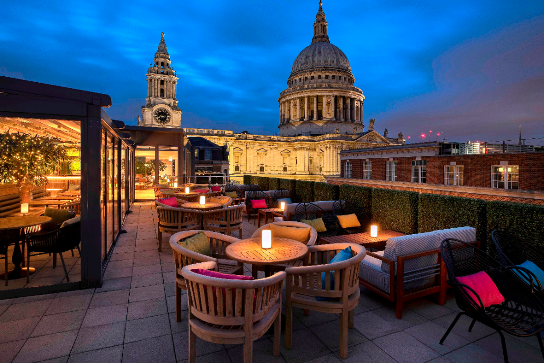 Sabine, one of the best London rooftop bars to visit this summer in the capital