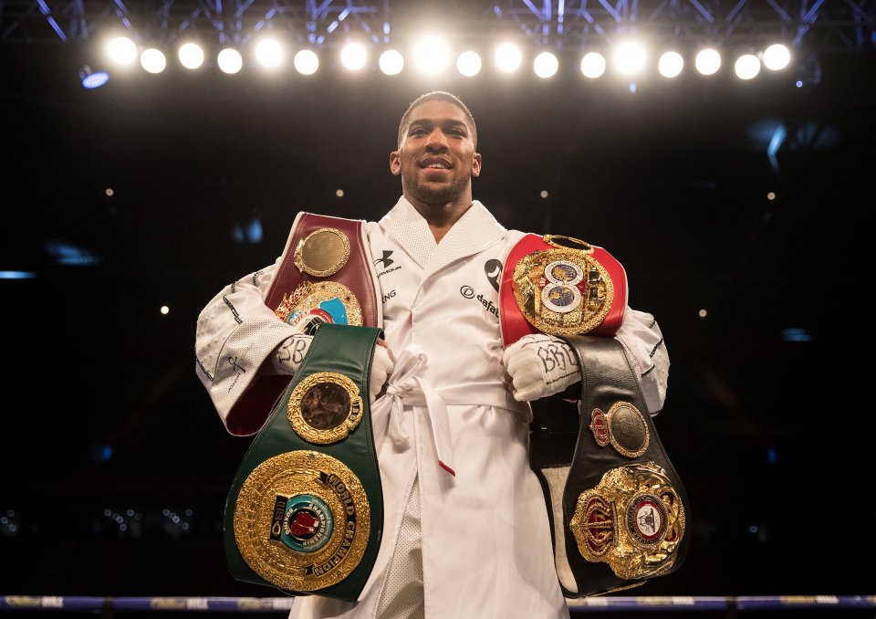 Anthony Joshua v Joseph Parker -  World Heavyweight Title Fight