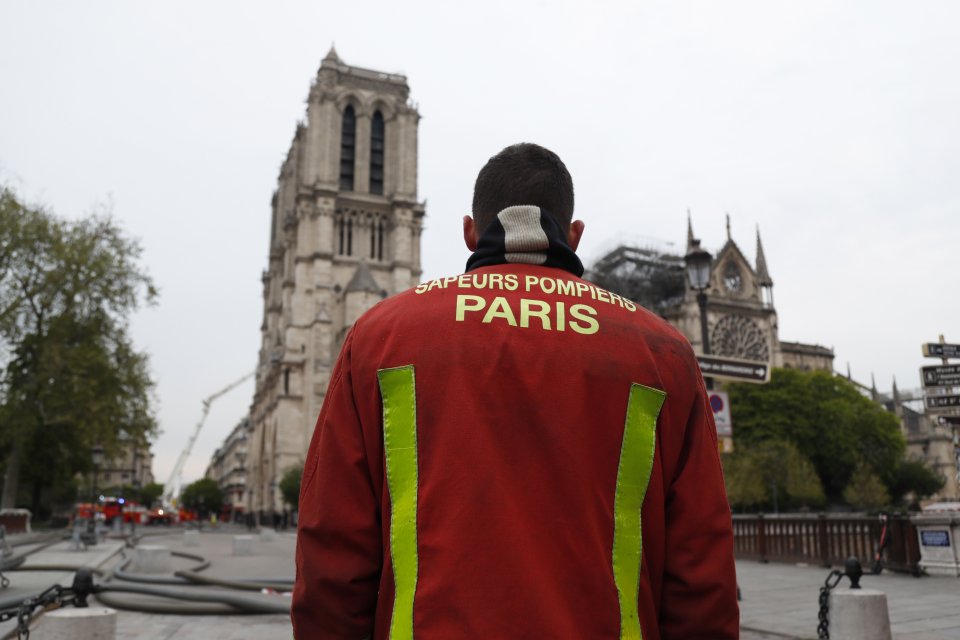 FRANCE-FIRE-NOTRE DAME