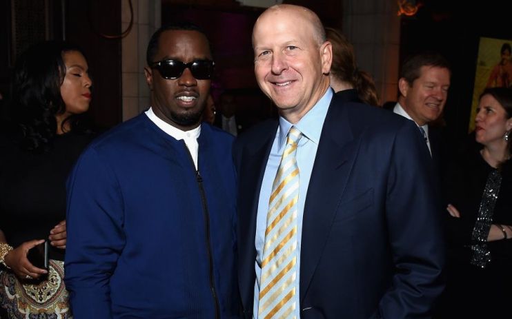 David Solomon with Sean Diddy Combs
